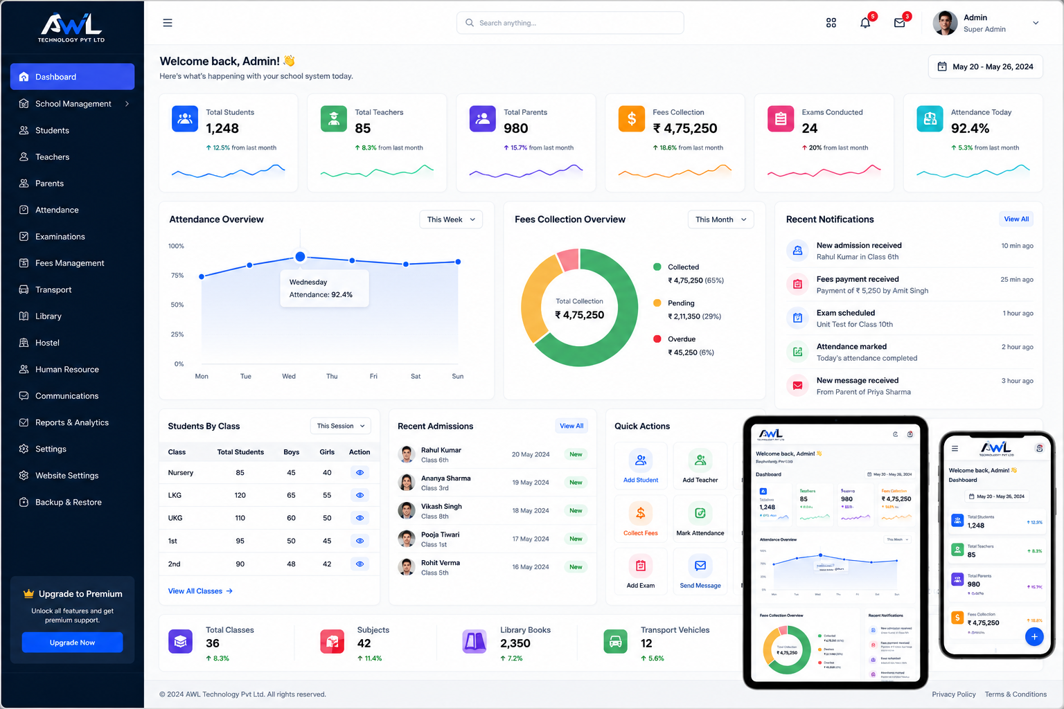 School ERP Software Development
